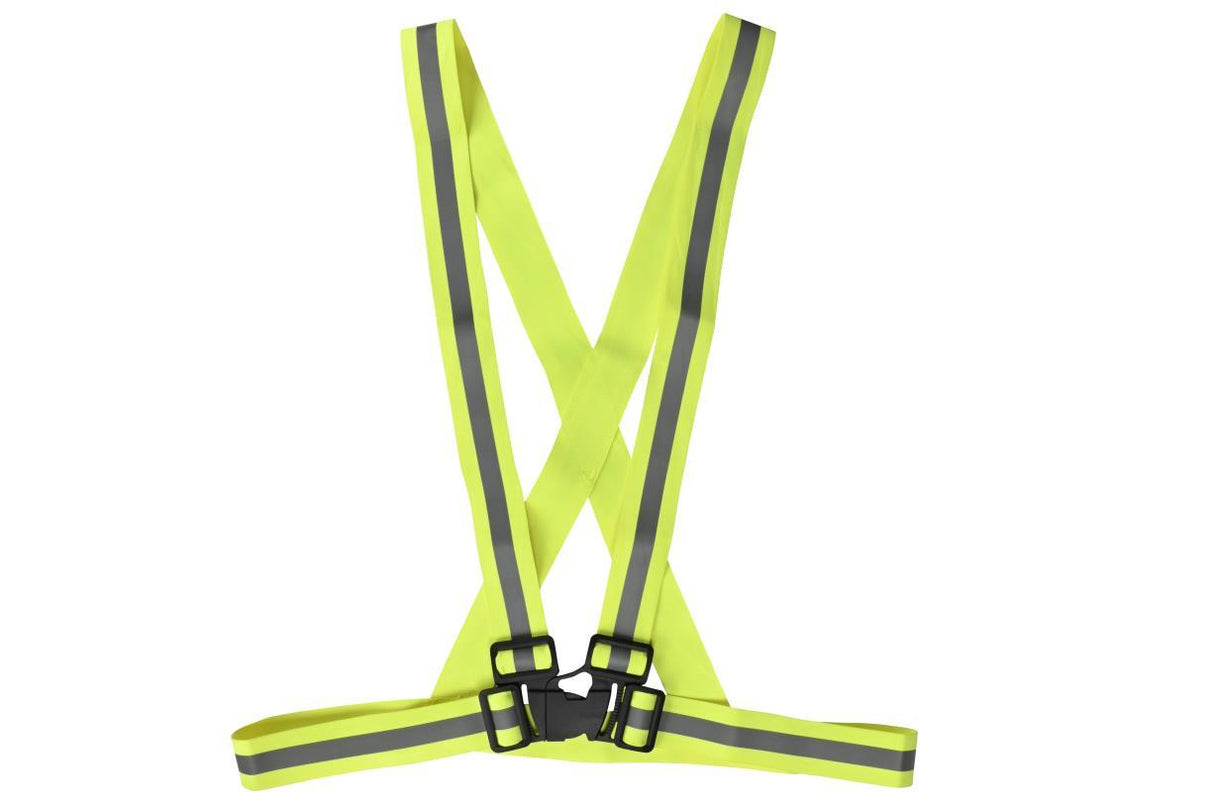Veste de sécurité running jaune