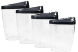 Pots de stockage 4 pcs