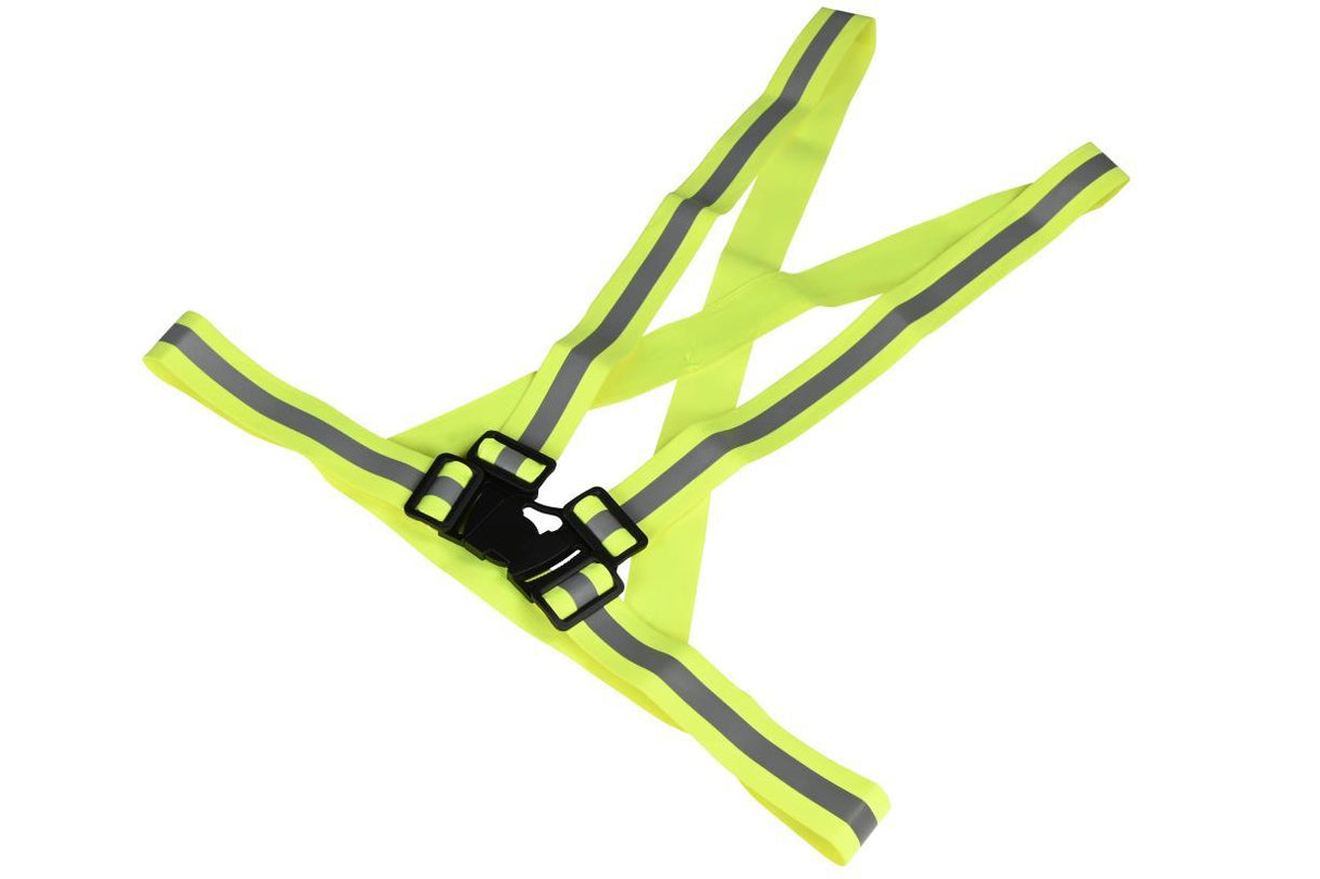 Safety jacket running yellow