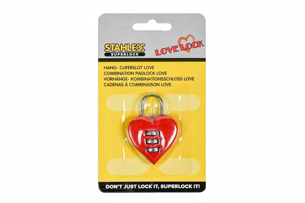 Combination padlock love
