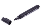Permanent marker 4 pcs black profi