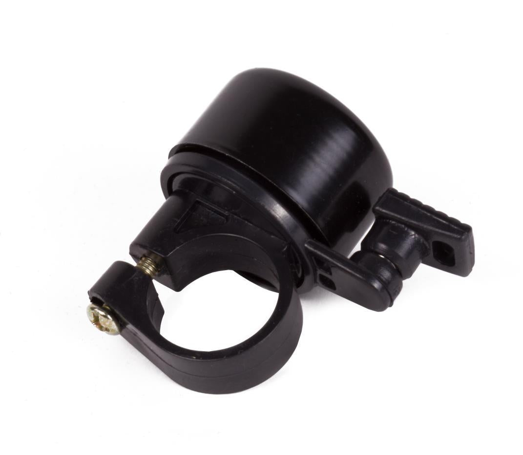 Fietsbel mini 35 mm alu zwart