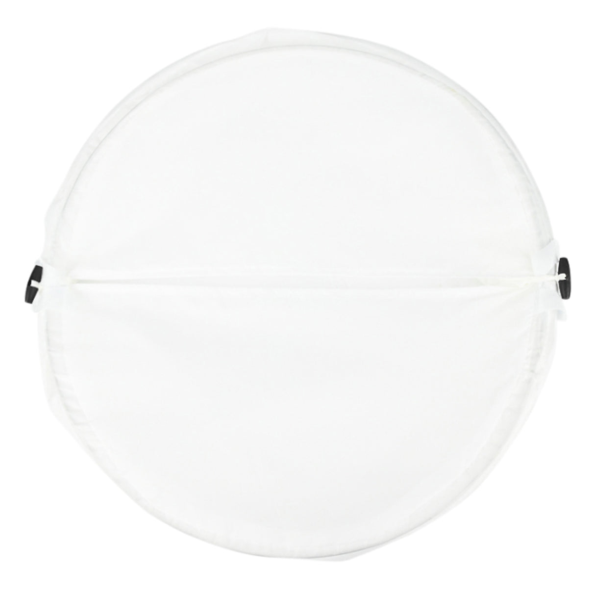 Foldable laundry basket 79 ltr white