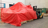 Bâche 3 x 4 m orange