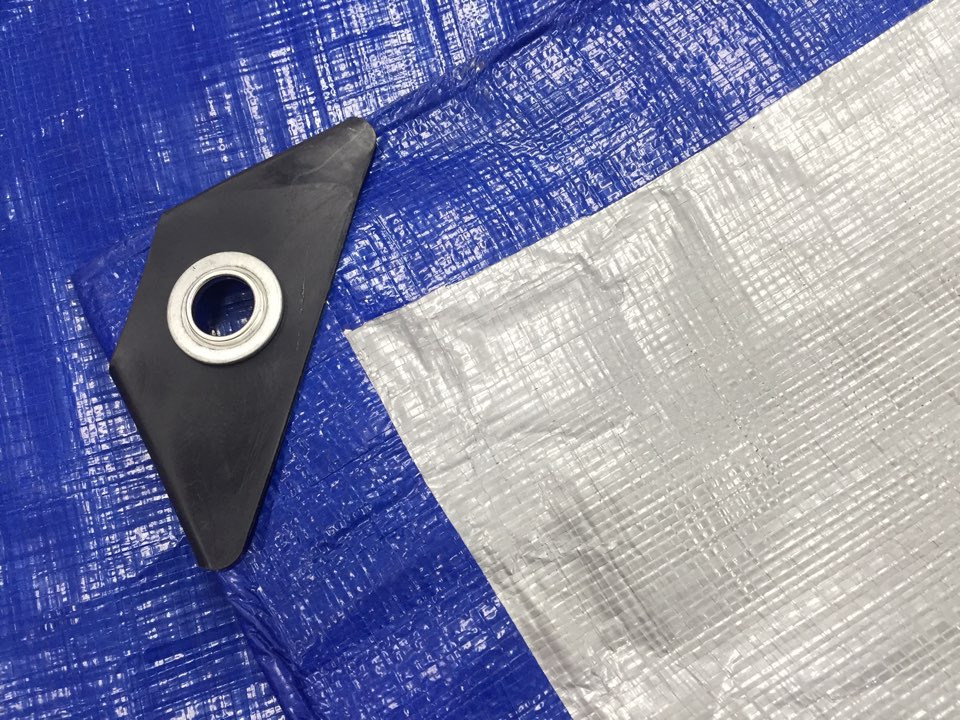Dekzeil 4 x 6 mtr blauw profi