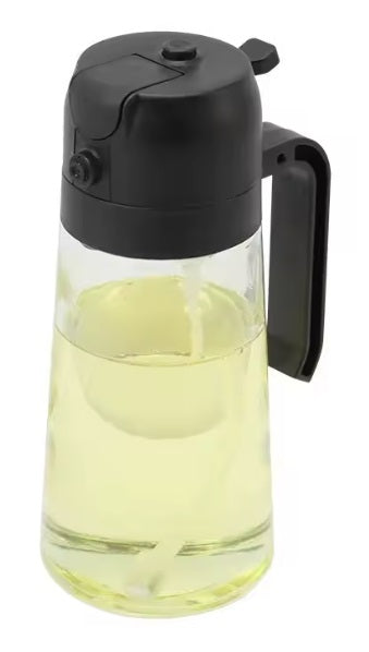 Olieschenker 2 in 1 zwart