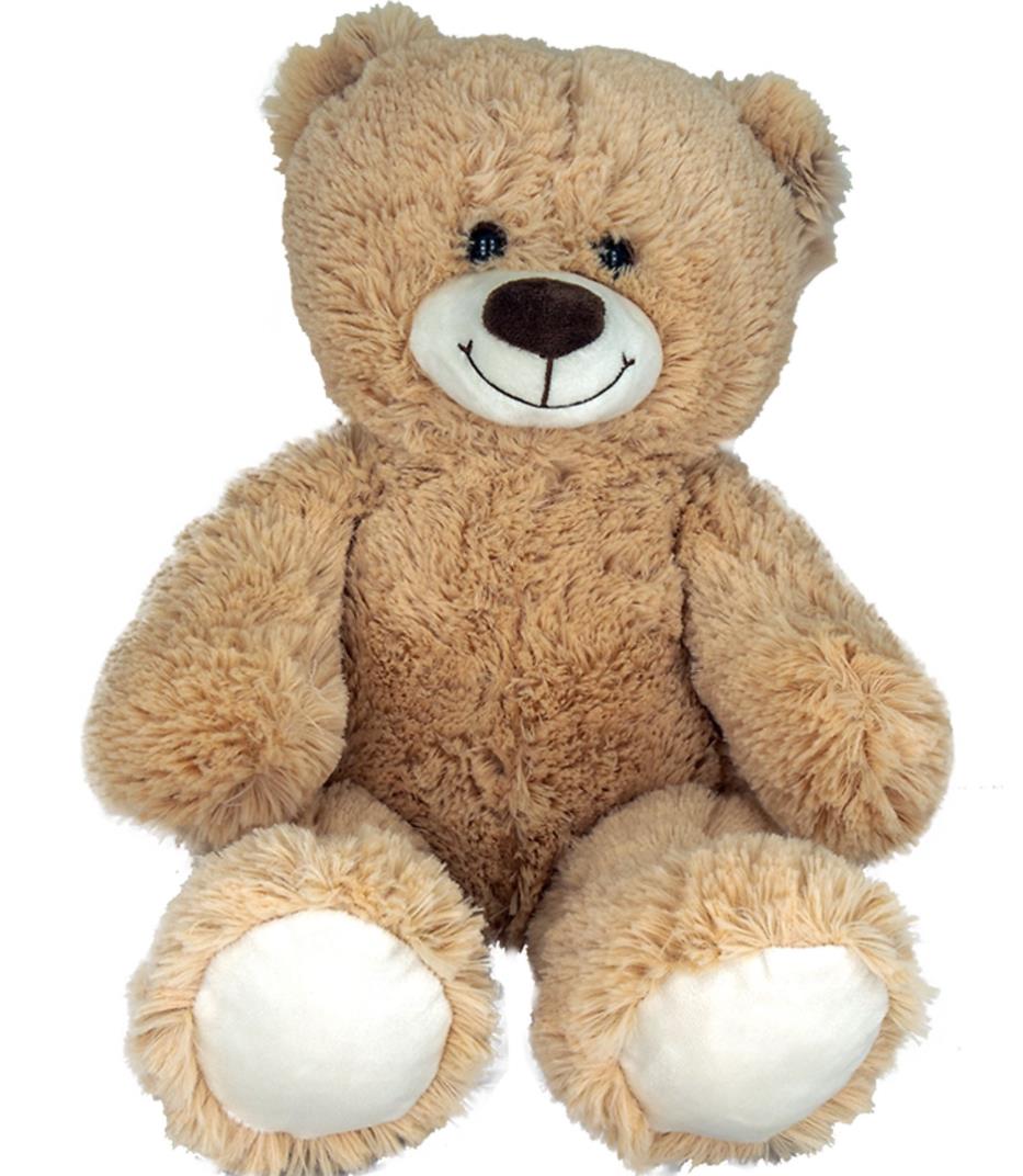 JollyPlush Beer pluche 50 cm lichtbruin