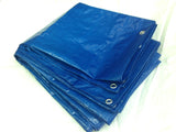 Dekzeil 1,5 x 2,5 mtr blauw profi