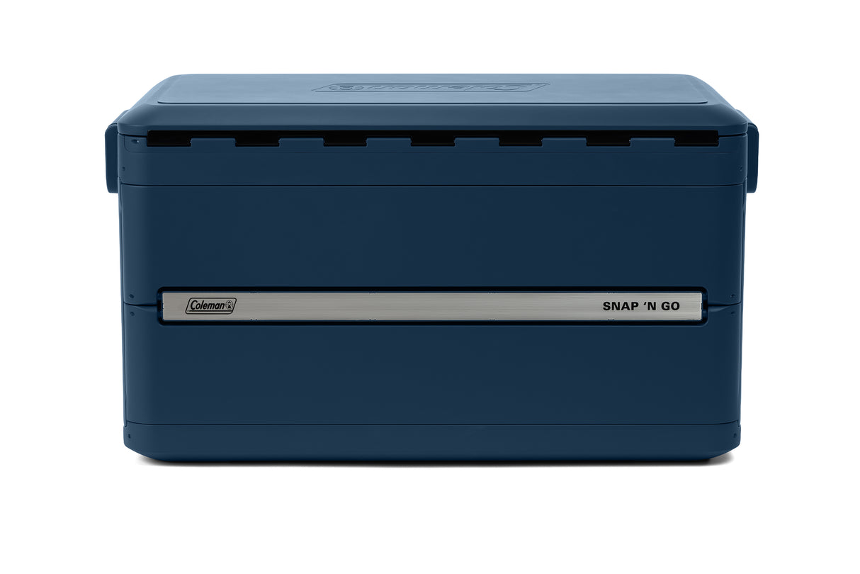 Coleman Snap 'N Go Blue Sapphire 55QT zusammenklappbarer Kühler
