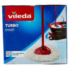 Vileda Turbo Spin Smart mop en emmer set
