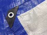 Dekzeil 1,5 x 2,5 mtr blauw profi